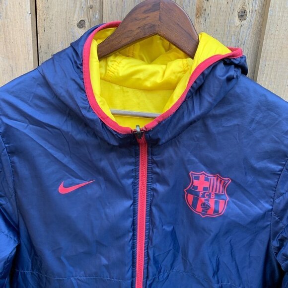FC Barcelona Nike Reversible Jacket - Picture 2 of 9